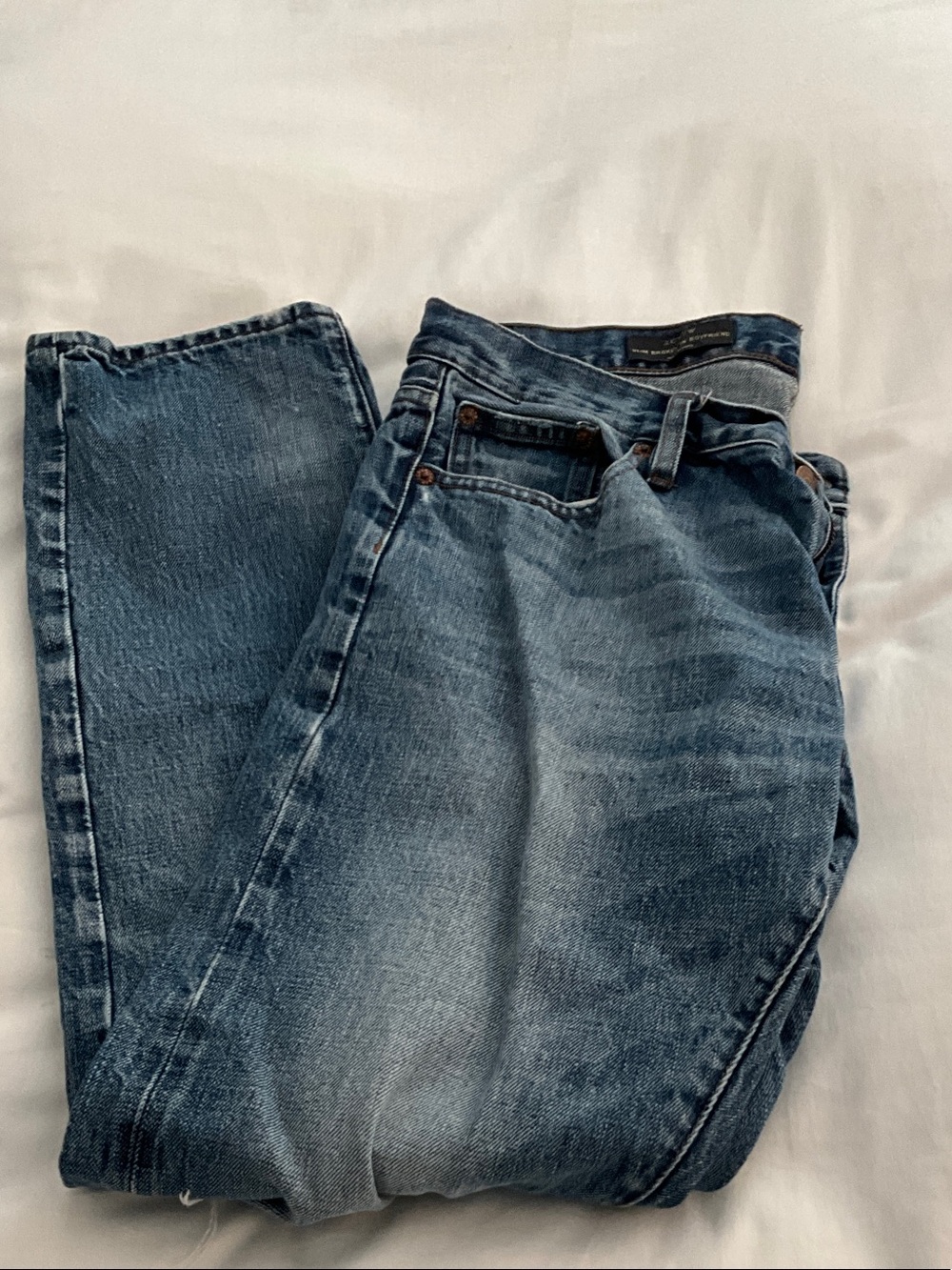 J. Crew Women’s Straight Fit Blue Denim Jeans